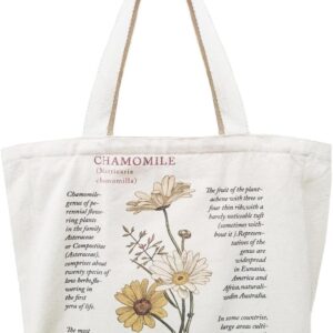 Canvas Aesthetic - Zippered Tote Bag with Interior Pocket by Shoulder Tote Bags