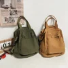 Canvas Backpack for Women Girls Cute Small School Backpack