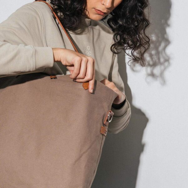 Latest Stylish Buoy Tote Bag for Girls & Women | Sturdy Cotton Canvas Material | Double Shoulder Straps | Ladies Handbag Purse - Image 4