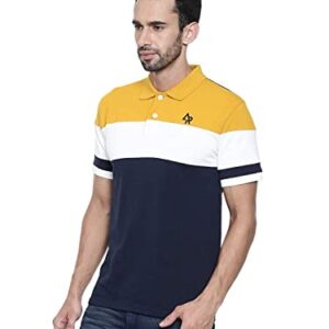 ADRO Branded Polo T-Shirts for Men (Yellow; XL)  Shopsyday.com: Men Clothing