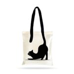 Tote Bags Women Fashionable Design Shoulder Bag-Printed Silhoutte Cotton Bag-Zipper-Ecofriendly Travel Bag-Pack of 1