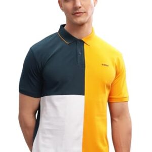 ADRO Regular Fit Polo Tshirt in 100% Cotton Multi Color Polo Also in Plus Size_PN24-L1-SBMUWH-2XL  Shopsyday.com: Men Clothing