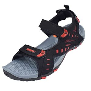 Buy Sparx Men SS-485 Black Red Floater Sandals (SS0485G_BKRD_0007) at Shopsyday.com