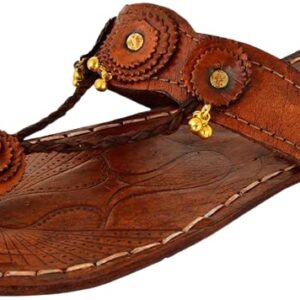 Stylish Fashionable Trendy Footwear Collection, Synthetic Women Kolhapuri Chappal-Brown 5 UK Buy Online at Low Prices in India - Shopsyday.com