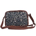 Buy ZOUK Sling Bag | Crossbody Bags for Women | Women's Handbags | Stylish | Vegan Leather Evening Bag | Travel & Office Use | Purse and Wallet | FloMotif Print at Shopsyday.com