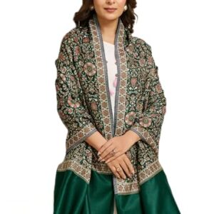 Buy Women's Shawl (Green), 100cm X 200cm at Shopsyday.com