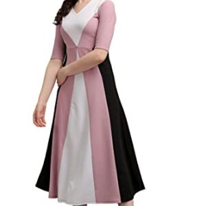 Buy Women's Maxi Empire Waist Dress (Lucy-416-LV-BL-XL_Light Violet_XL) at Shopsyday.com