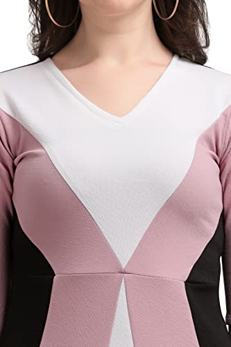 Buy Women's Maxi Empire Waist Dress (Lucy-416-LV-BL-XL_Light Violet_XL) at Shopsyday.com - Image 6